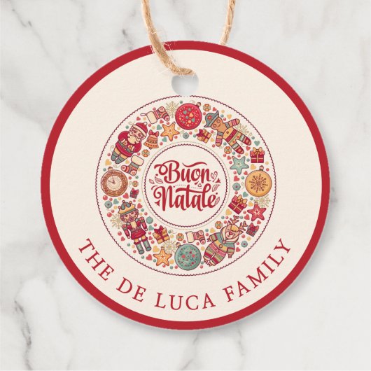 ブオンナターレリース フェイバータグ (裏面)