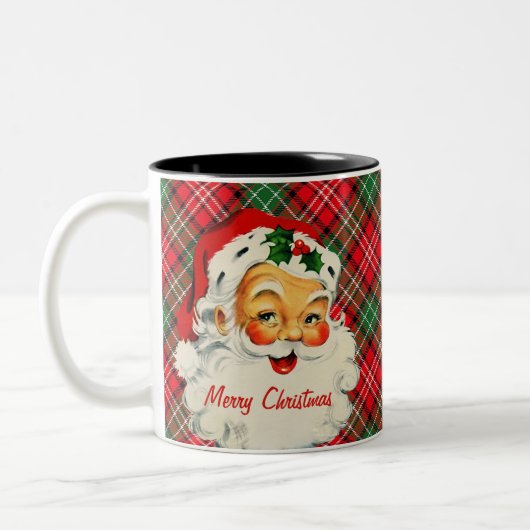 ブオンナターレヴィンテージサンタプライドマグ ツートーンマグカップ (左)