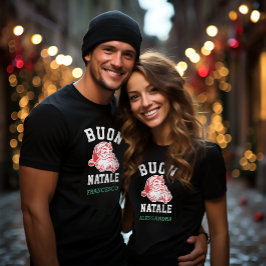 ブオンナターレヴィンテージサンタTシャツ Tシャツ