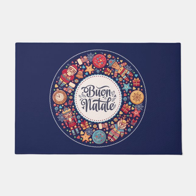 ブオンナターレ様式 ドアマット (正面)