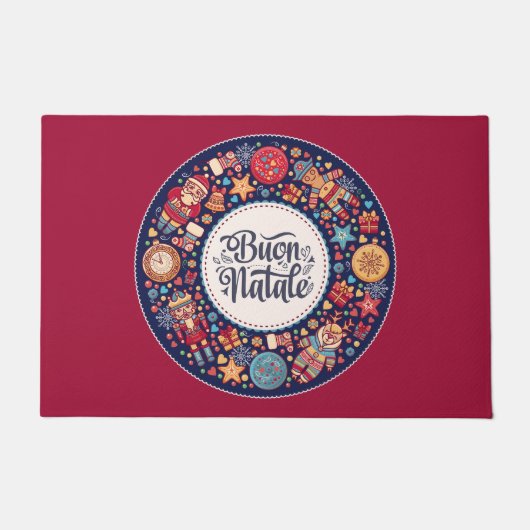 ブオンナターレ様式 ドアマット (正面)