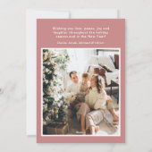 ブオンナターレ4フォトフラットホリデーカード シーズンカード (裏面)