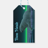 ブオンナターレ – アイスエッジポーラーベア ギフトタグ (正面)