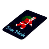 ブオンナターレ – サンタクロース マグネット (左側)