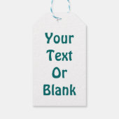 ブオンナターレ – ブルーオーロラ ギフトタグ (裏面)