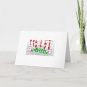 ***ブオンナターレ***メリークリスマス家族/友人 カード (正面)