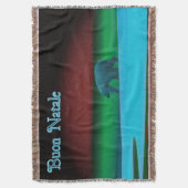 ブオンナターレ – 極灯ポーラーベア スローブランケット (正面縦)