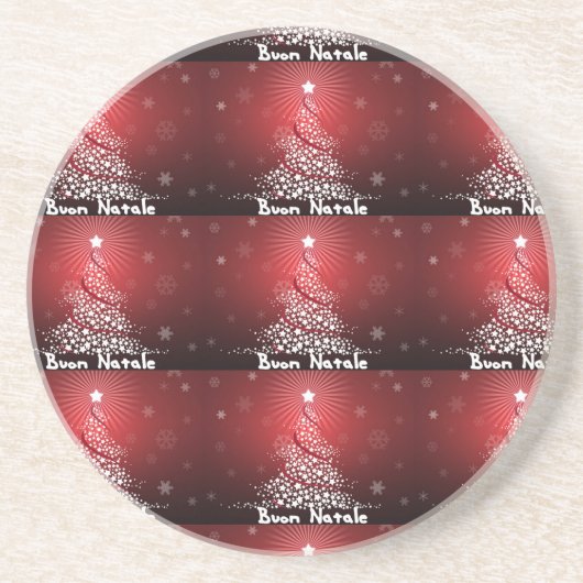 **ブオンナターレ**砂岩コースター コースター (正面)