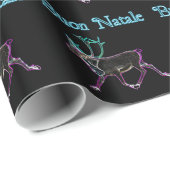 ブオンナターレ – 電気カリブー ラッピングペーパー (ロールコーナー)