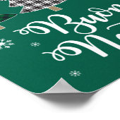 ブオンナテおもしろいールイタリアクリスマスホリデークリイタリアンス ポスター (角)