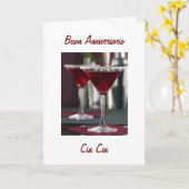 ブオン記念日におイタリアンけるハッピーアニバーゼ カード (黄色い花)