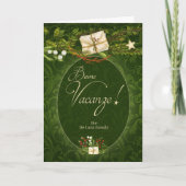 ブオーネバイタリアンカンズレトロクリスマス シーズンカード (正面)