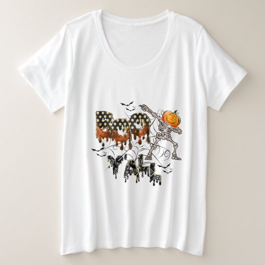 ブオール プラスサイズTシャツ (デザイン正面)