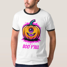 ブオール、不気味で愛らしいハロウィーンデザイン Tシャツ