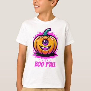 ブオール、不気味で愛らしいハロウィーンデザイン Tシャツ