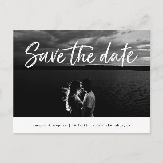 ブカジュアルラシ |写真の日付の保存 案内ポストカード (正面)