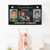 ブカスタムラックフォト高校卒業バナー 横断幕 (インサイチュ)