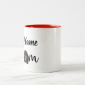 ブカスタムラック&タンカヴァリエキングチャールズ  ツートーンマグカップ (中央)