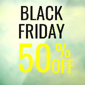 ・ブカスタムラック・フライデー・ストア・セール・ビジエレガントネス  ウィンドウサイン (シート3)