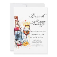 ブカスタムルンチアンドバブリーシャンパンブライダルシャワー