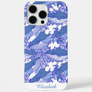 ブカスタムロモノクローンプバッククジラ iPhone 16 PRO MAXケース