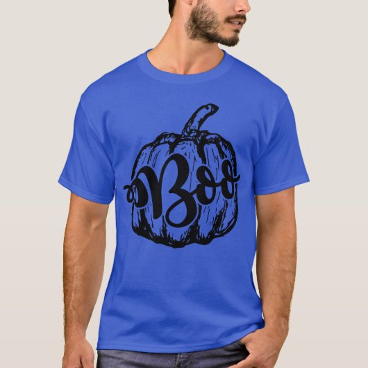 ブカボチャハロウィーンの友人 Tシャツ (正面)