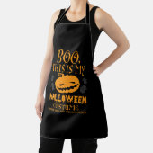 ブカボチャ皮肉な面白いハロウィーンの衣装 エプロン (インサイチュ)