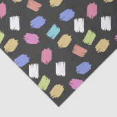 ブカラフルラシ線（黒） 薄葉紙 (詳細)