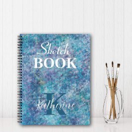 ブカラフルルーズパーソナライズされたネームSketchbook ノートブック