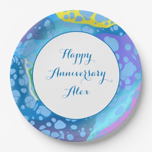 ブカラフルロ ペーパープレート (正面)