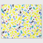 ブカラフルロ ラッピングペーパー (フラット)