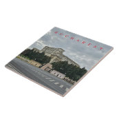 ブカレストの国会議事堂の陶器タイル タイル (側面)