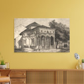 ブカレストの教会の見解 キャンバスプリント (インサイチュ (リビング))