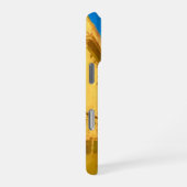 ブカレストシティデジタ絵を描ル iPhoneケース (右側面)