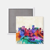 ブカレストスカイライン マグネット (正面/裏面)