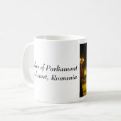 ブカレストルーマニア州議会宮殿 コーヒーマグカップ (正面左)