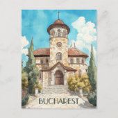 ブカレストルーマニア旅行 ポストカード (正面)