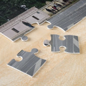 ブカレスト宮殿の国会議事堂ビューパズル ジグソーパズル (側面)