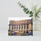 ブカレスト建物はがき ポストカード (スタンド正面)