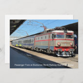 ブカレスト鉄道駅旅客列車 シーズンカード (正面/裏面)