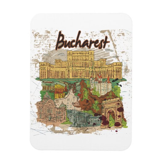 ブカレスト マグネット (縦)