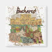 ブカレスト マグネット (正面)