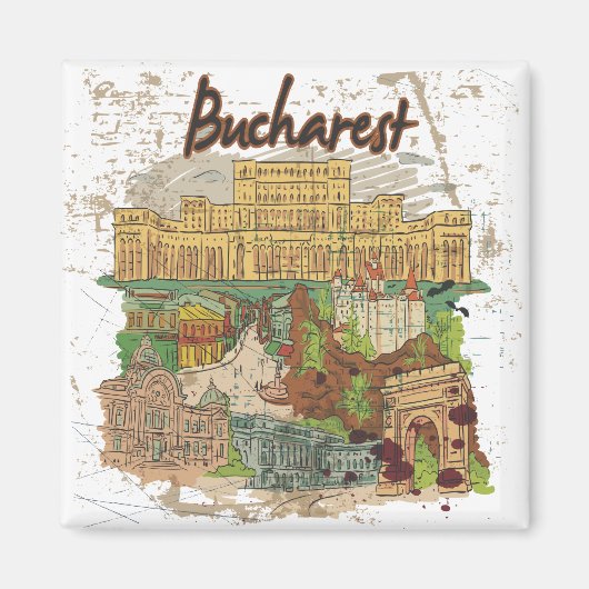 ブカレスト マグネット (正面)