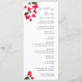 ブガインヴィル結婚ズ・フラット・プログラム プログラム (裏面)