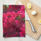 ブガエ素晴らしンビリア キッチンタオル (四つ折り)