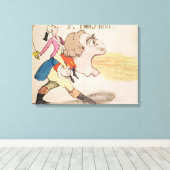 ブガブー!!! キャンバスプリント (インサイチュ (ウッドフロア))