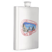 ブガボス登山カラビナー フラスク (右)