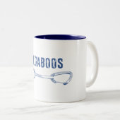 ブガボス登山Quickdraw ツートーンマグカップ (正面右)