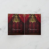 ブガンディ金ゴールドチャンドリエすべての行事カード カード (内部)