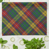 ブキャナンクランタータンチェック格子模様 キッチンタオル (折り畳み)